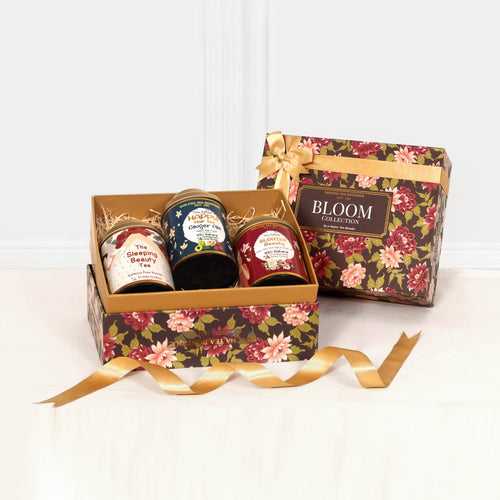 Bloom Gift Box - Beauty  Caffeine free Herbal Teas (Pack of 3)