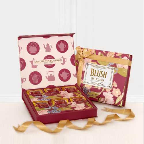Blush Tea Selection (30 Pyramid Tea Bags): Tea Gift Box