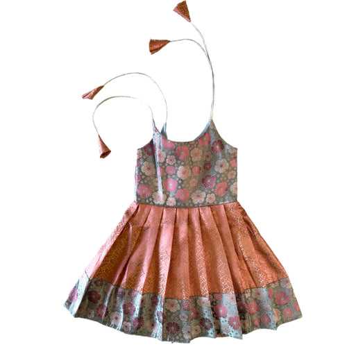 Ethnic Frock - Knotted - Peach