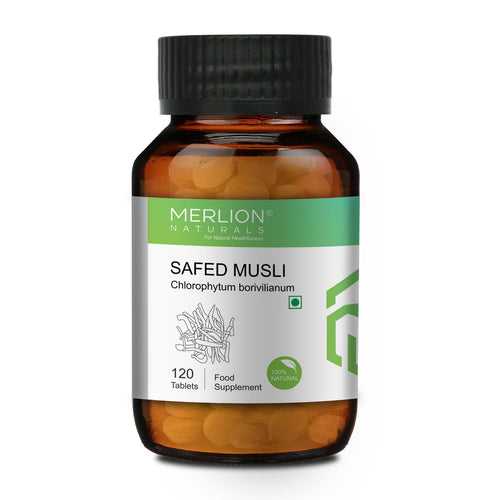 Safed Musli Extract Tablets | Chlorophytum borivilianum | 500mg