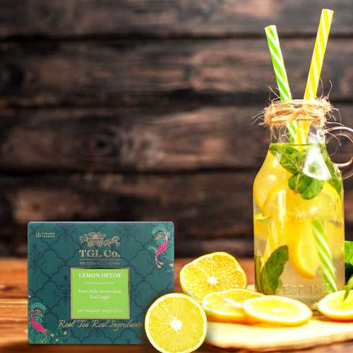 Lemon Detox Green Tea Bags / Loose Tea Leaf