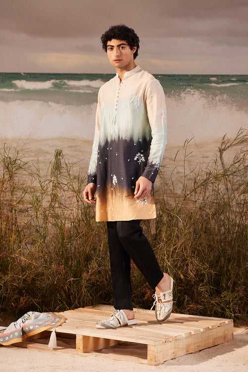 Ombre Bloom Kurta Set