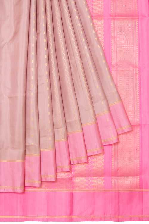 Onion Pink Soft Silk Saree