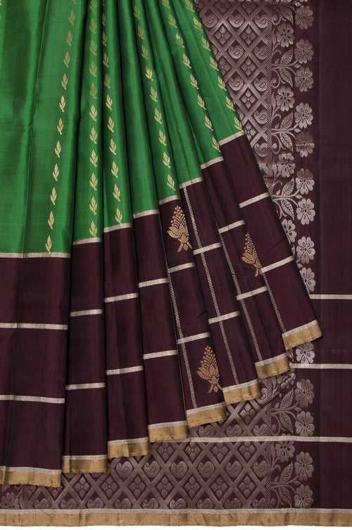 Green Soft Silk Saree