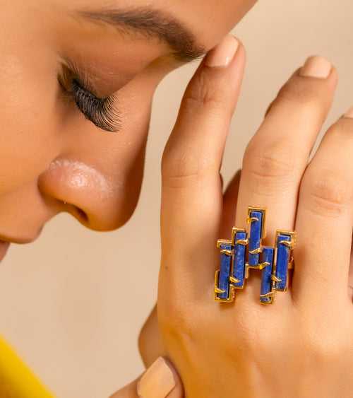 Lapis | Cocktail Ring