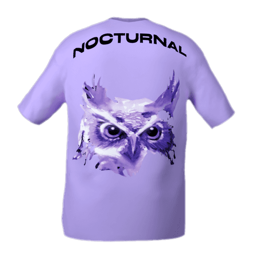 Owl Lilac T-shirt