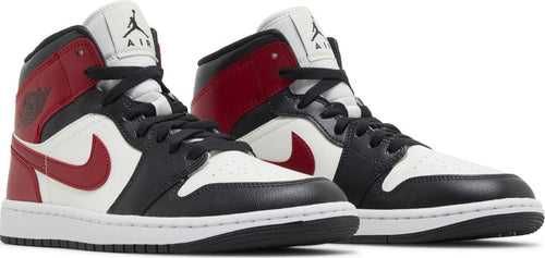 Wmns Air Jordan 1 Mid 'Black Toe'