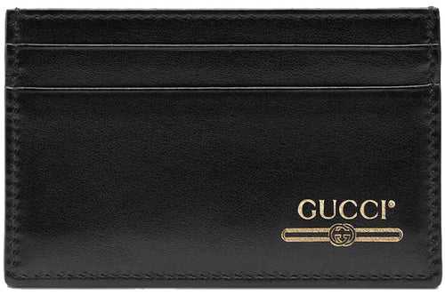 GUCCI LEATHER CARD CASE