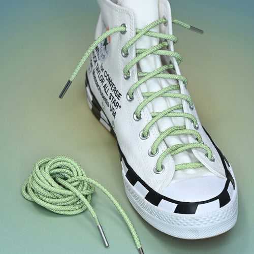 Candy Apple Reflective Laces