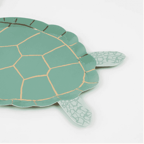 Turtle Plates (x 8)
