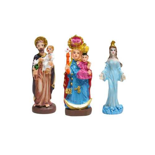 Wonderland (set of 3 ) resin  miniature Nativity set