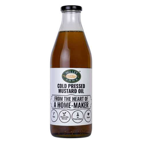 Cold Pressed Mustard Oil(Wood Press) Organic 500ml