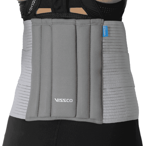 Lumbo Sacral Belt | Supports the Lumbar Spine | Corrects Posture & Relieves Back Pain (Grey)