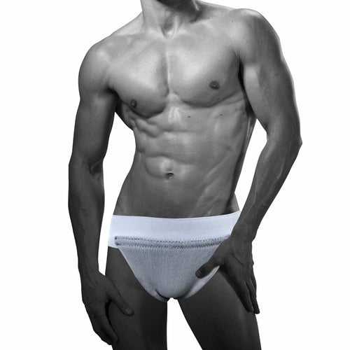 Scrotal Support | Helps to Relieve Pain, Discomfort, Strain of Inflamed or Sagging Testicles (Grey)