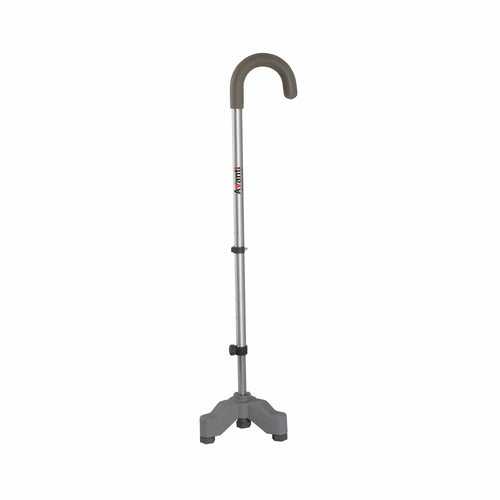 Avanti U Shape Tripod Stick for Physically Challeged | Light Weight & Adjustable Height (Grey)