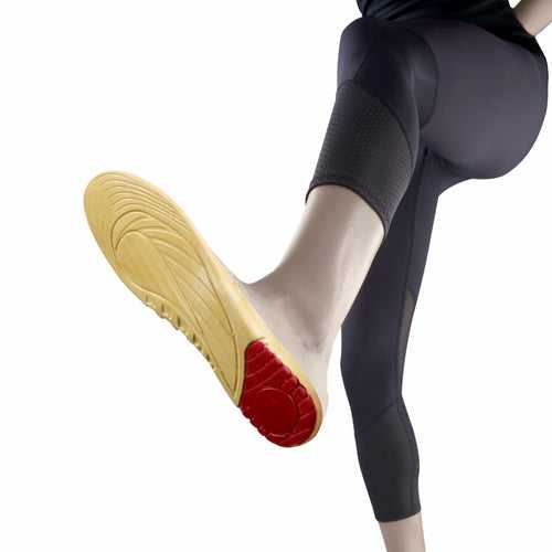 Orthopaedic Cushioned Insole | Foot Support for Shock Absorption | Reduces Pressure on the Heel & Relieves Pain (Multicolor)