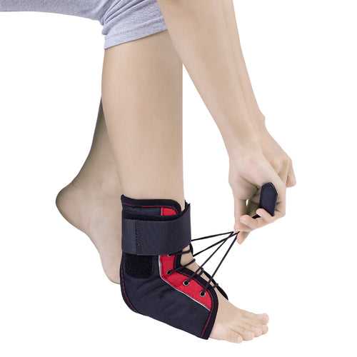 Rigid Ankle Brace | Provides Firm Support & Stability to the Ankle for Smooth Recovery (Multicolor)