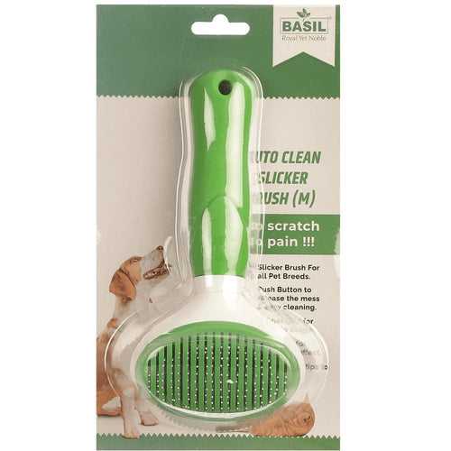 Basil Auto Clean Slicker Comb