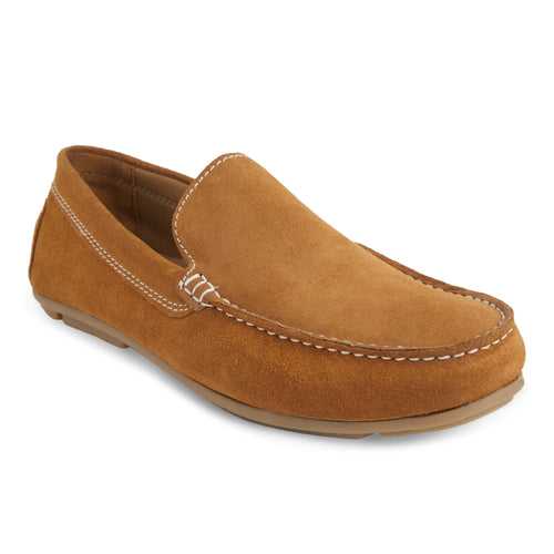 Moccasin EM-02 Men Brown Dress Casual Shoes