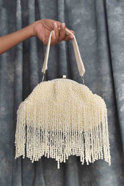 Daina Pearl Clutch Bag