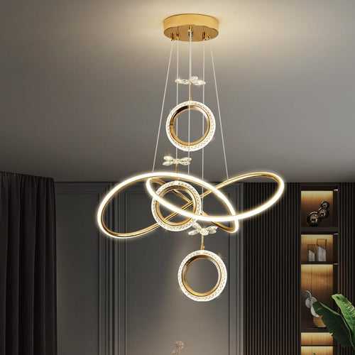 Criston LED Smart Voice Assist Chandelier