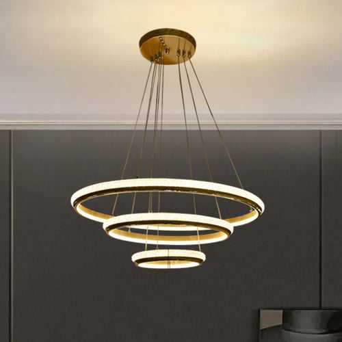 Houston LED Smart Voice Assist Chandelier