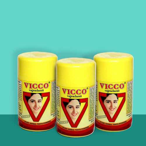 Vicco Vajradanti Powder 100gm (Pack of 3) SP