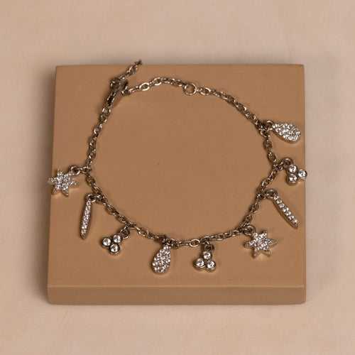 Silver Charm Bracelet