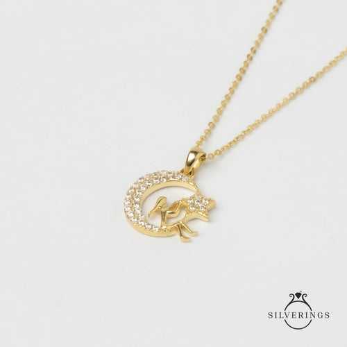 Starry Angel Gold Necklace