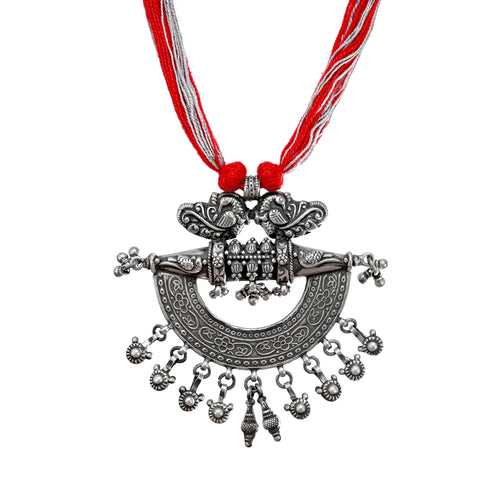 925 Silver Peacock Pendant Necklace