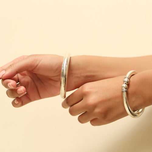 925 Sterling Silver Plain Kada