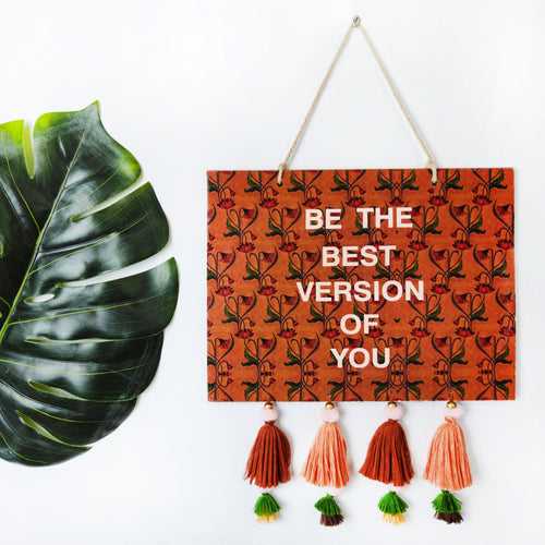 Best Version Square Wall hanging