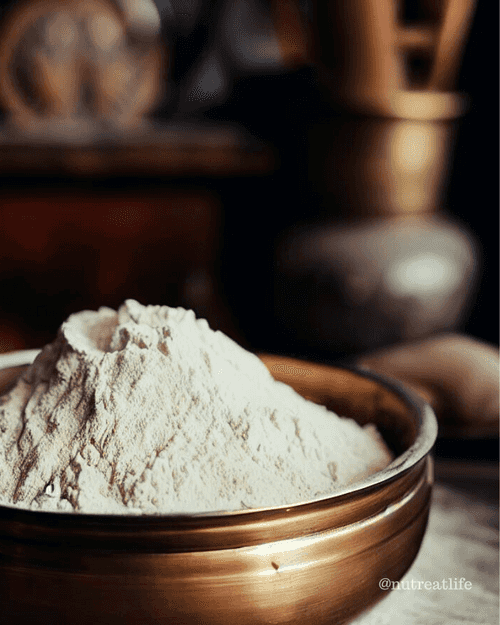 Handmade Whole grain flour with seeds
