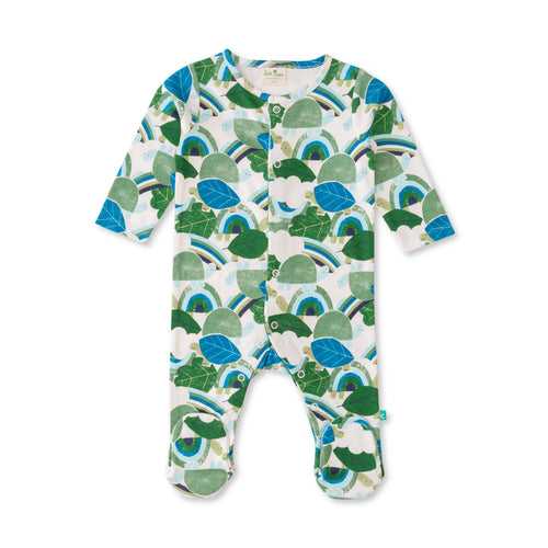 Baby Boys All Over Printed Sleepsuit