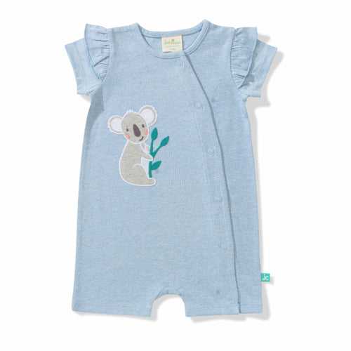 Baby Girls Solid & Embroidery  Rompers