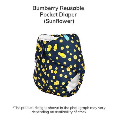Bumberry Pocket Diaper (Sunflower)
