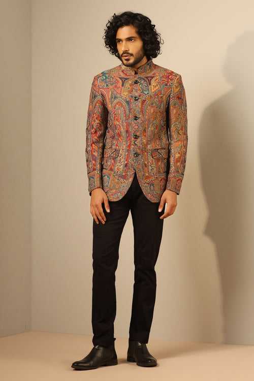 Kabir Fine Wool Silk Full Jacket