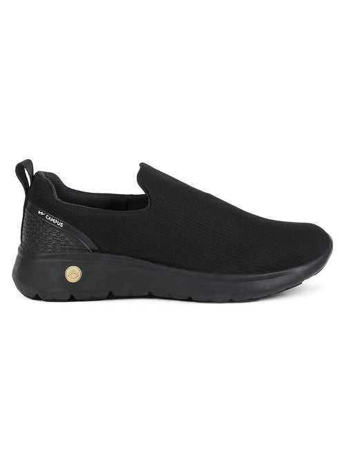 CAMP WAY Black Men's Walking Shoes