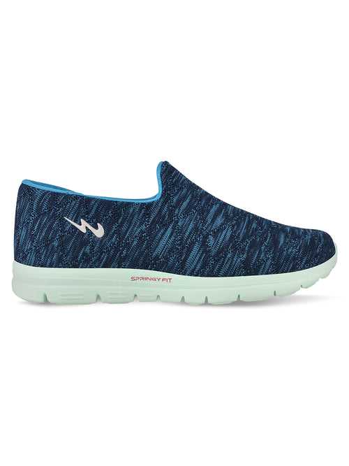 FABIA Navy Women's Walking Shoes