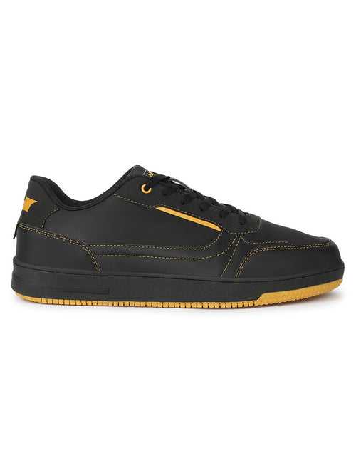 GOTHAM Black Men's Sneakers