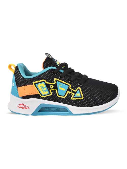 HM-606 Black Kid's Running Shoes