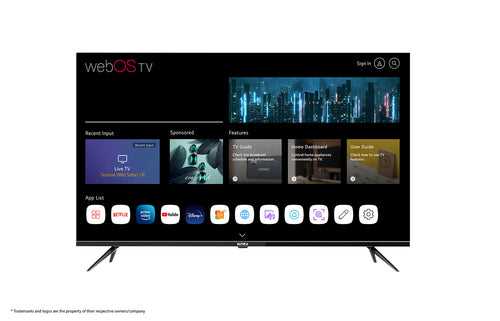 1m 38cm (55") 4K Ultra HD Smart WebOS 2.0 LED TV (LED-WOS5520U)
