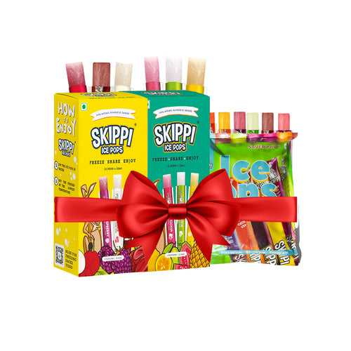 Yellow & Green Tropical flavor Box + All flavor Bag Combo