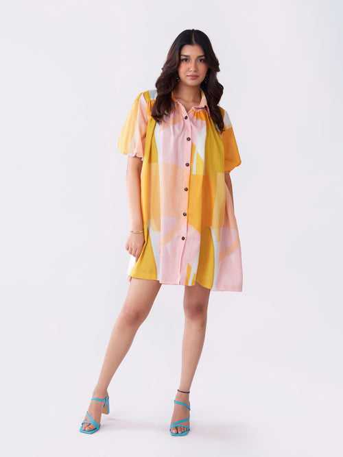 Sunshine Shirt Dress