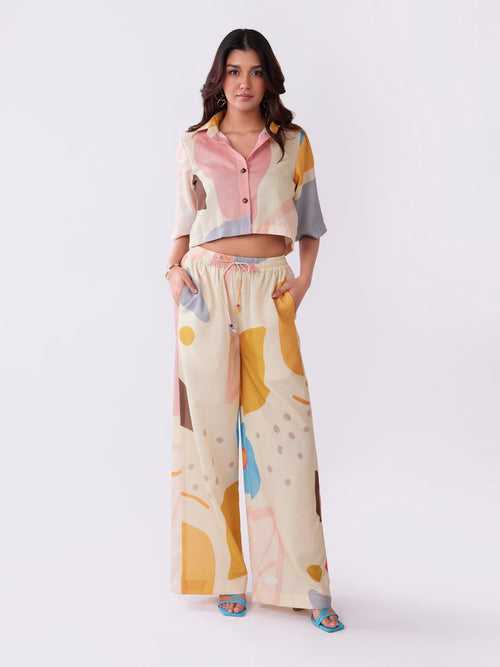 Summer Floral Printed Co-ord Set