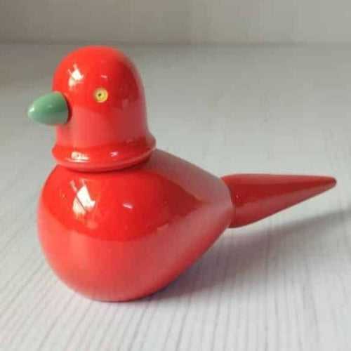 Red Birdie Toy Figurine Cum Decor Piece