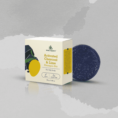 Activated Charcoal & Lime Shampoo Bar (for oily scalp)