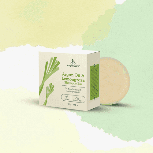 Argan Oil & Lemongrass Shampoo Bar (for nourishment & healthy growth)