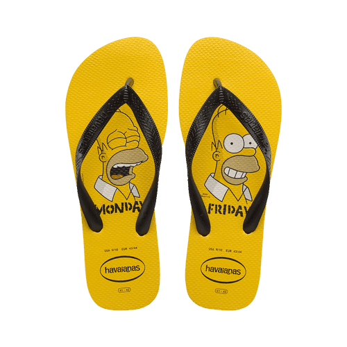 Simpsons Flip Flops
