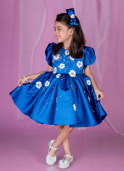 Pre-Order: Royal Blue Poppy Dress